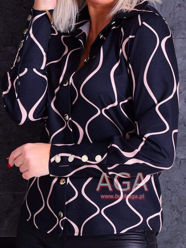 Bluzka RINA koszula długi  mankiet guziki #2