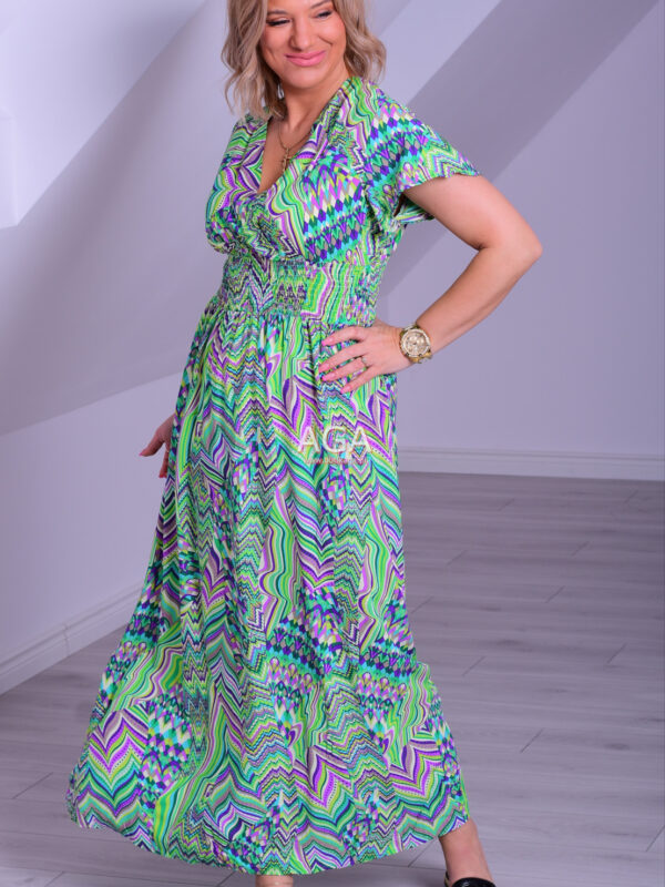 Sukienka MULTIKOLOR 001 przewiewna z wiskozy #1