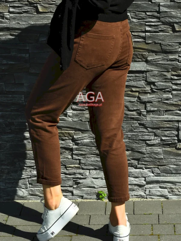 Spodnie mom fit chocolate jeans