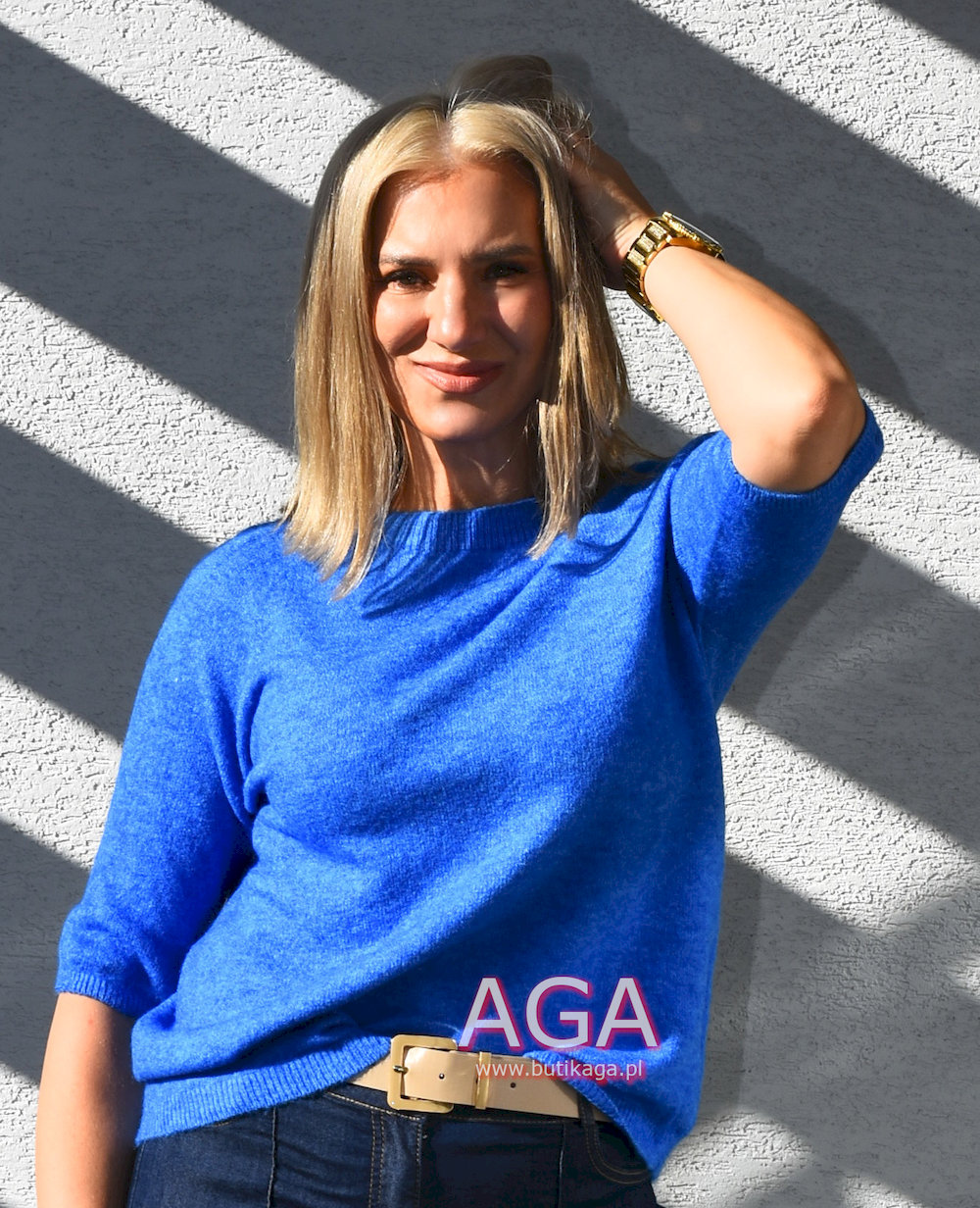 Sweter MAC z baby alpaką pod szyję
