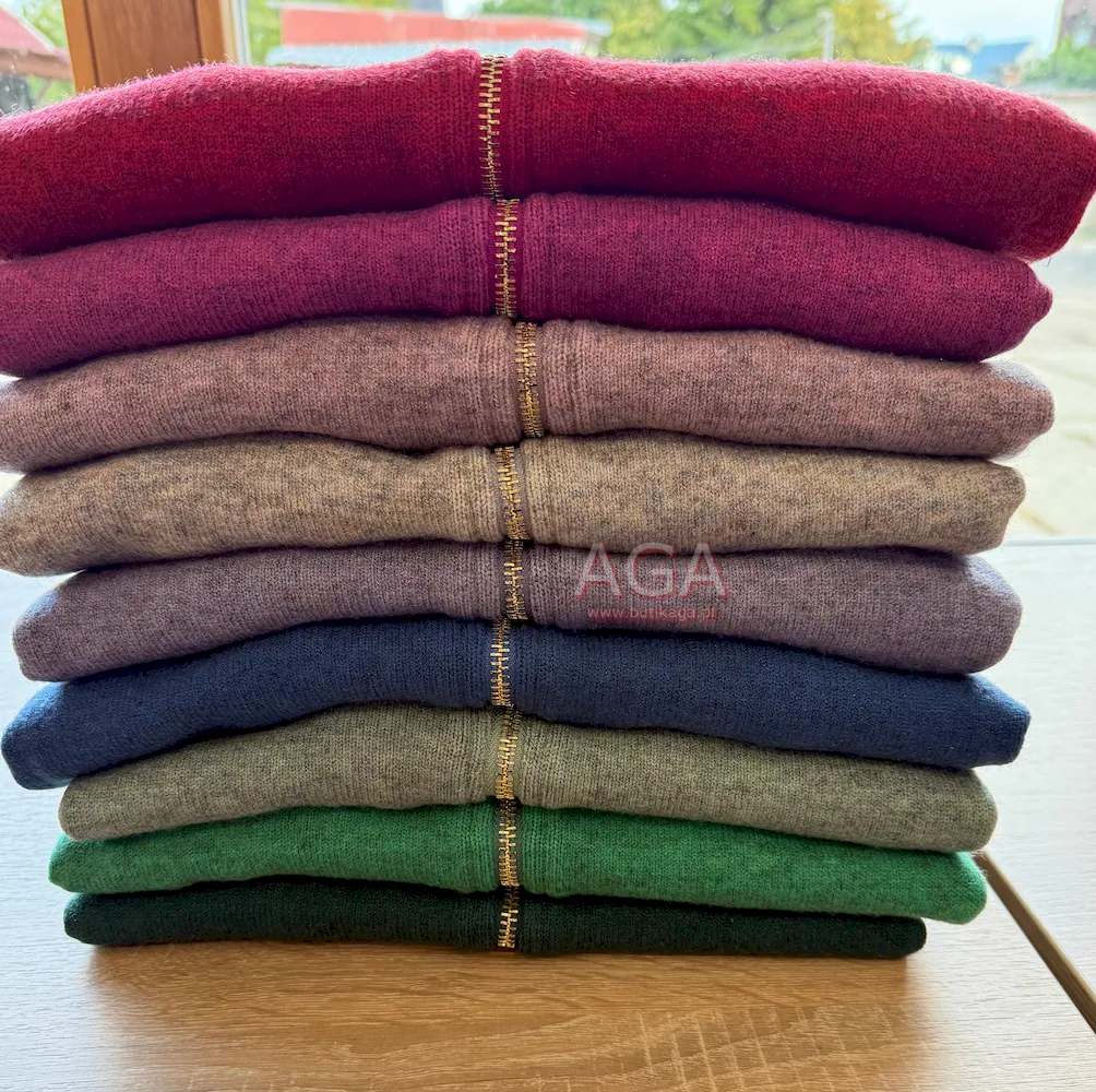 Sweter 058168RP zapinany na zamek - obrazek 2